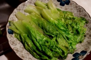 家常菜 蚝油生菜