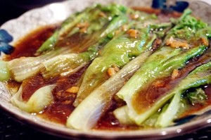 家常菜 蚝油生菜