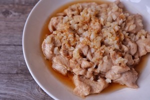 蒜蓉蒸鸡胸（鸡腿）