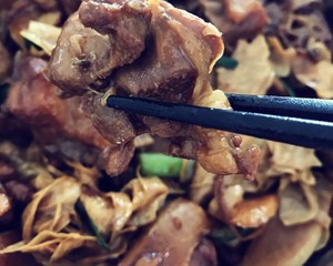 腐竹焖鸭肉