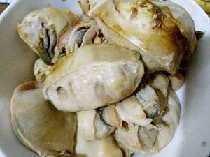 咸肉河蚌炖豆腐 ★中国菜★