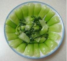 香菇炒油菜