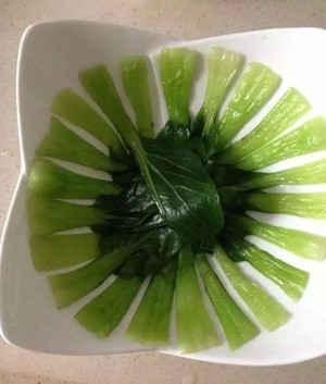 蚝油香菇油菜