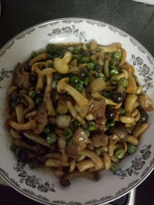 肉末蟹味菇（滑子菇）家常菜