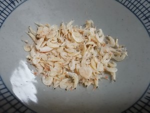 虾米菠菜炒鸡蛋