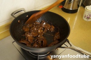 蒜香牛肉荷兰豆 Mongolian Beef