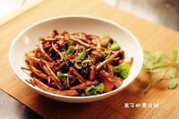 干锅腊肉茶树菇