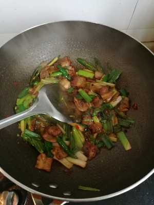 回锅肉（青蒜）