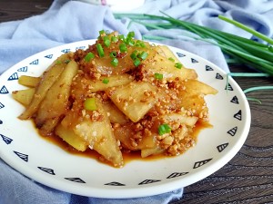 肉末炒冬瓜(超下饭)