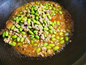 下饭菜：肉沫毛豆