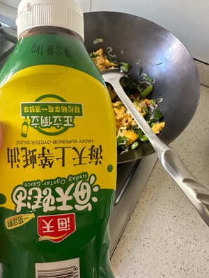 下饭快手菜—虾米鸡蛋外婆菜