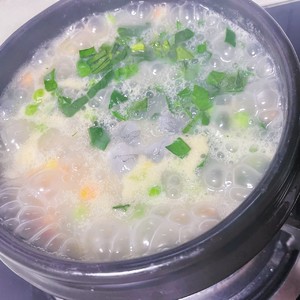 蔬菜虾仁粥