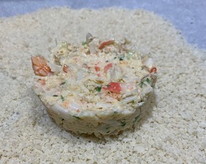 北美流行的前菜Crab cake 蟹肉饼的基本作法